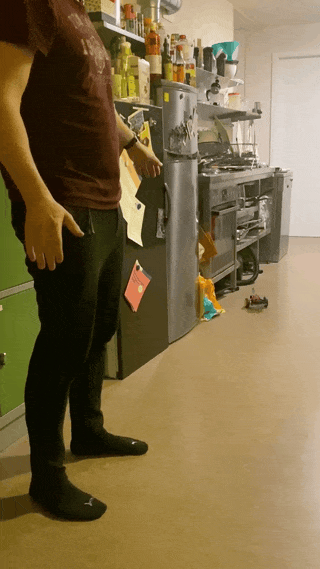 Using body pose to steer the rc car