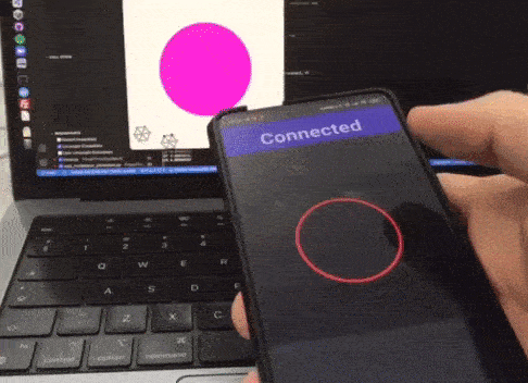 Demo of the web based joystick