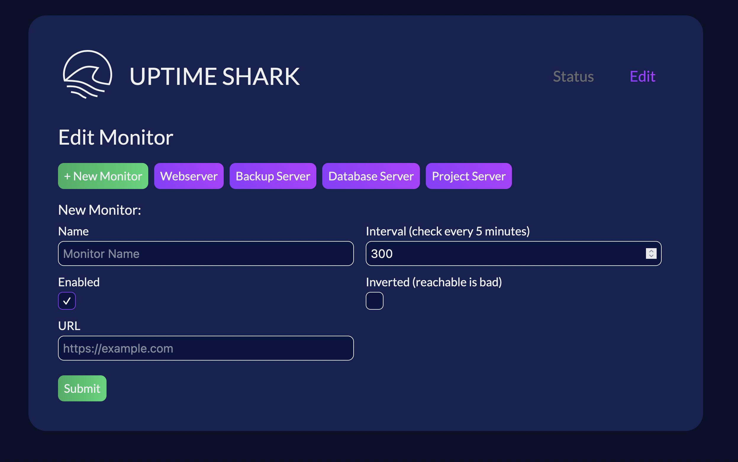 Admin Interface